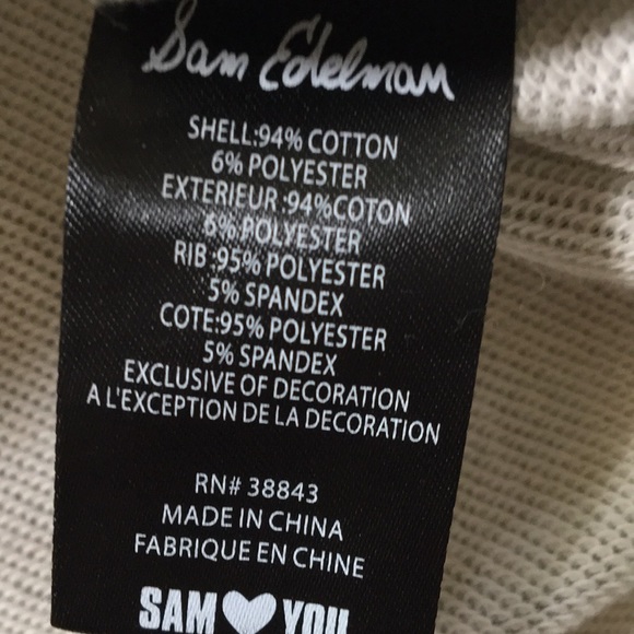 Sam Edelman light grey oversized hoodie SIZE S - Picture 6 of 12